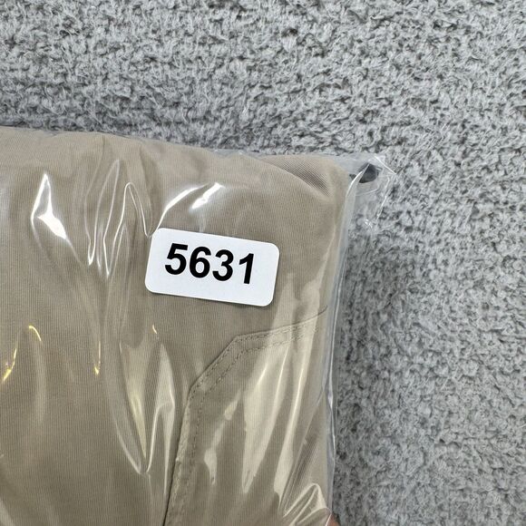 S North Face Pants Men Large Khaki Convertible Zip Off Nylon Hiking Outdoor Carg - Picture 13 of 13